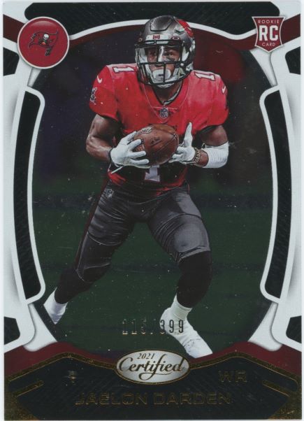 2021 Panini Certified Jaelon Darden Rookie #115/399 #133