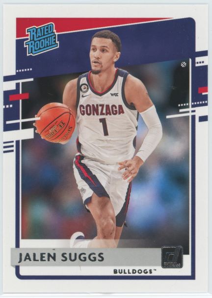 2021 Panini Chronicles Draft Picks Jalen Suggs Rated Rookie #28