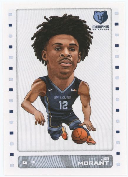 2019-20 Panini NBA Stickers Ja Morant #373