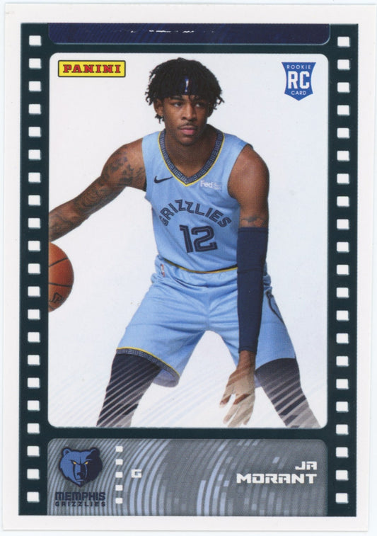 2019-20 Panini NBA Stickers Ja Morant #82