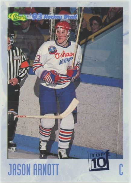 1993 Classic Jason Arnott Hockey Draft #7