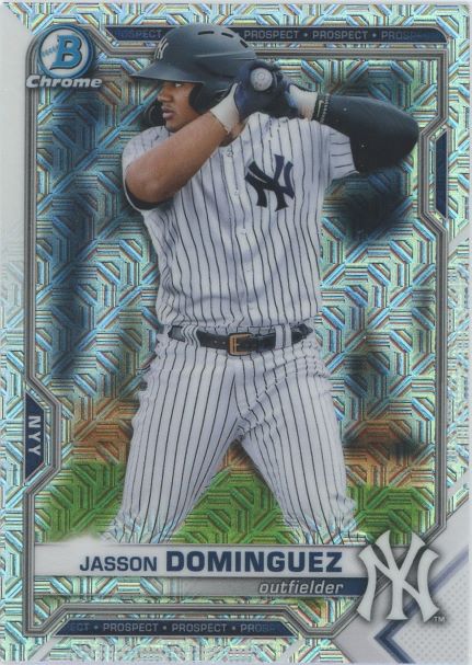 2021 Bowman Chrome Jasson Dominguez Mojo #BCP-213