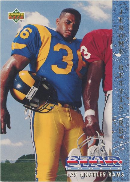 1993 Upper Deck Jerome Bettis Star Rookie #20