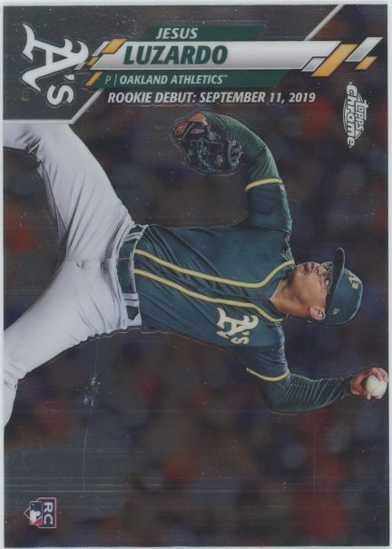 2020 Topps Chrome Update Jesus Luzardo Rookie #U-56