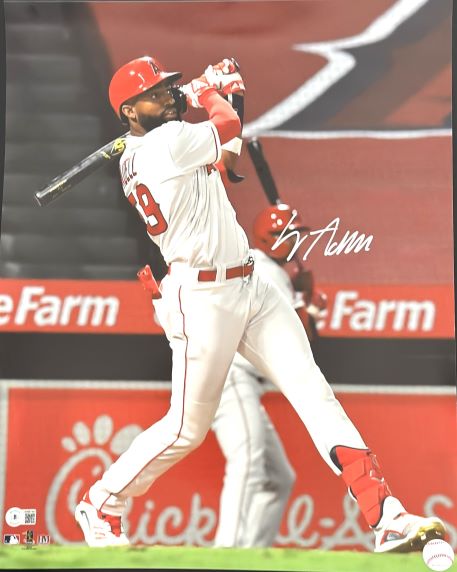 Jo Adell Los Angeles Angels Autographed Photo Beckett Authenticated