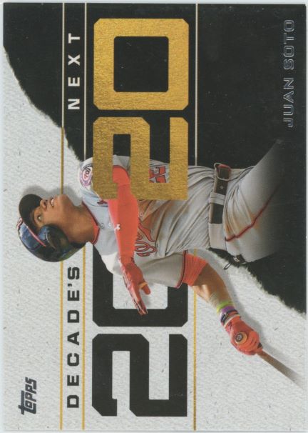 2020 Topps Series 1 Juan Soto Decade's Next #DN-12