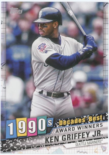 2020 Topps Ken Griffey Jr. Decade's Best Jumbo 5X7 #1/49