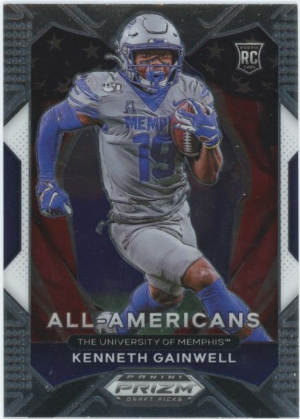 2021 Panini Prizm Draft Picks Kenneth Gainwell All Americans Rookie #194