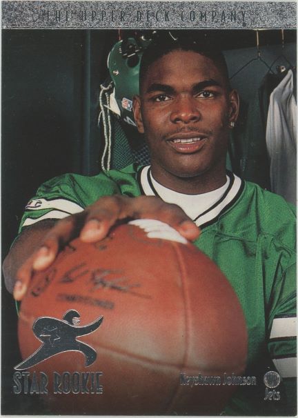 1996 Upper Deck Keyshawn Johnson Star Rookie #1