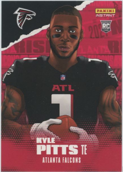 2021 Panini Illustration Series Kyle Pitts Rookie #1/4106