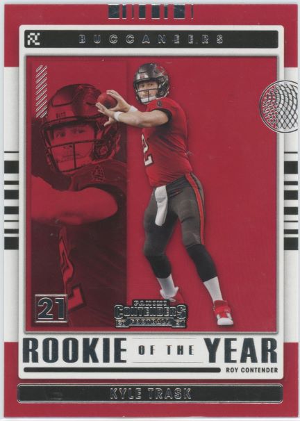 2021 Panini Contenders Kyle Trask Rookie of the Year Contenders #ROY-KTR