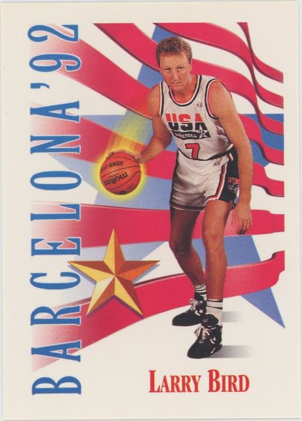 1992 Sky Box Larry Bird Team USA #531