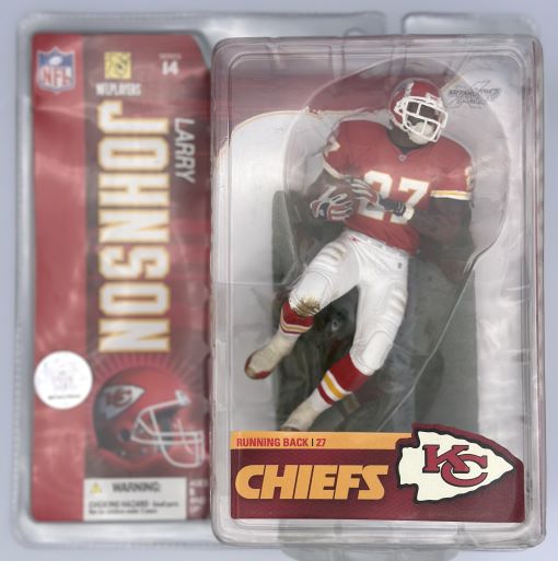 McFarlane NFL Series 14 Larry Johnson Kansas City Chiefs Action Figure