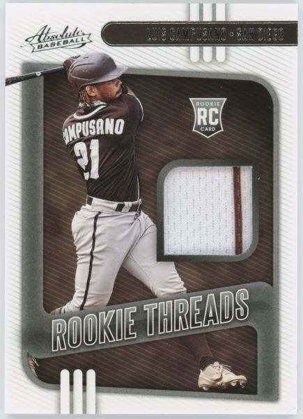 2021 Panini Absolute Luis Campusano Rookie Threads