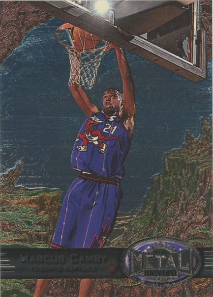 1997-98 Sky Box Marcus Camby Metal Universe #84