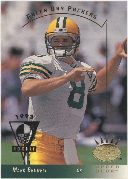 1993 Upper Deck Mark Brunell Rookie #91