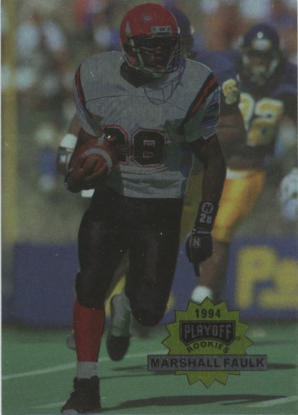 1994 Playoff Marshall Faulk Rookie #304