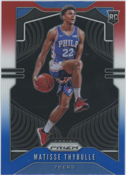 2019-20 Panini Prizm Matisse Thybulle Red, White, & Blue Rookie #290