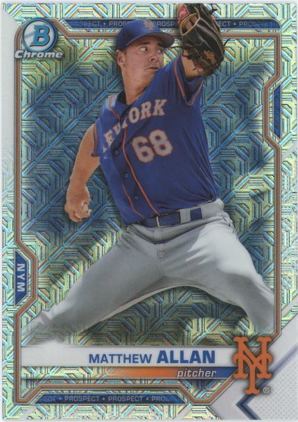 2021 Bowman Chrome Matthew Allan Mojo #BCP-211