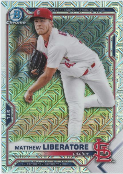 2021 Bowman Chrome Matthew Liberatore Mojo #BCP-234