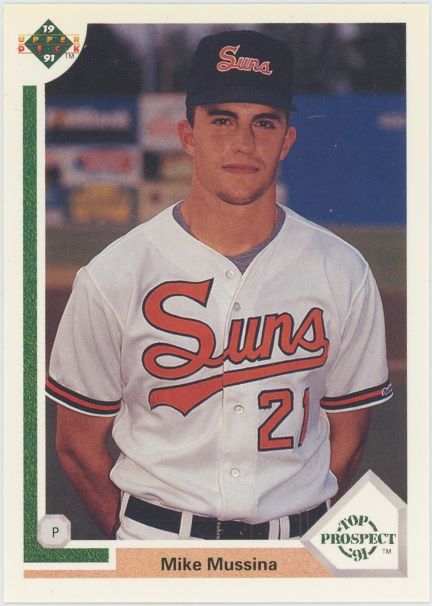 1991 Upper Deck Mike Mussina Rookie #65