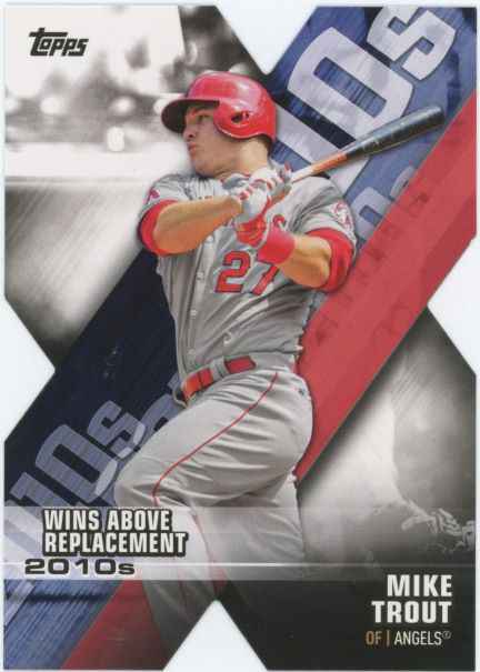 2020 Topps Mike Trout Decade of Dominance Insert