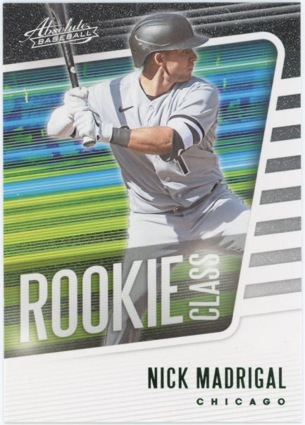 2021 Panini Absolute Nick Madrigal Rookie Class Green #RC-17