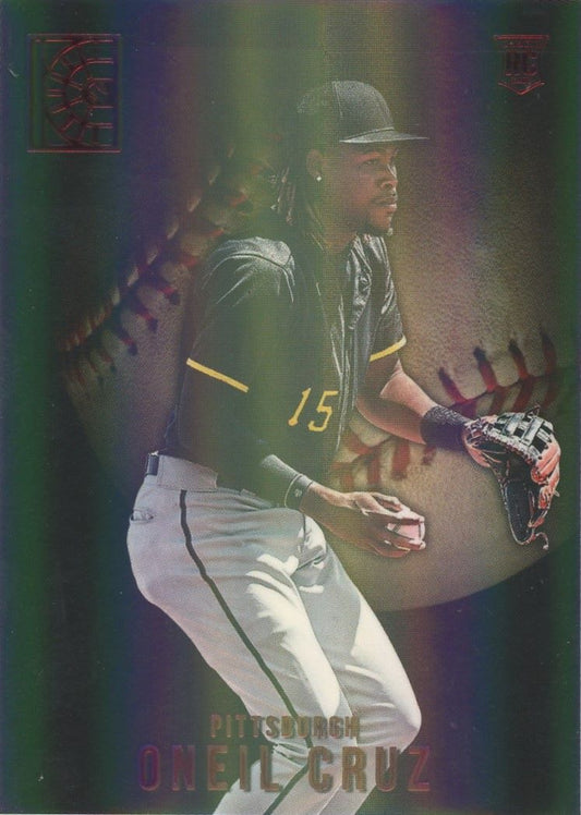 2022 Capstone Baseball Oneil Cruz Red Foil Rookie #43