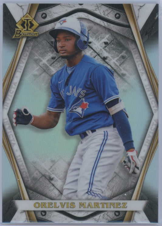 2022 Bowman Orelvis Martinez Invicta Rookie #BI-25