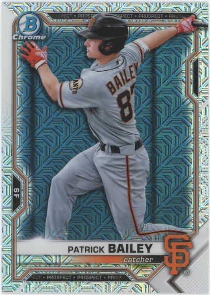 2021 Bowman Chrome Patrick Bailey Mojo #BCP-230