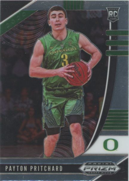 2020-21 Panini Prizm Draft Picks Payton Pritchard  Rookie #76