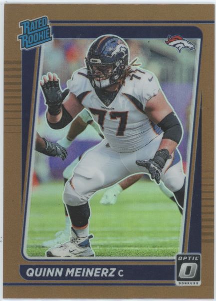 2021 Donruss Optic Quinn Meinerz Bronze Rookie #262