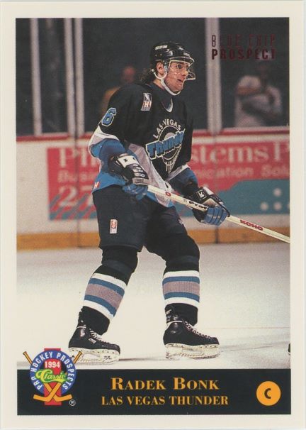 1994 Classic Radek Bonk Pro Hockey Prospects #100