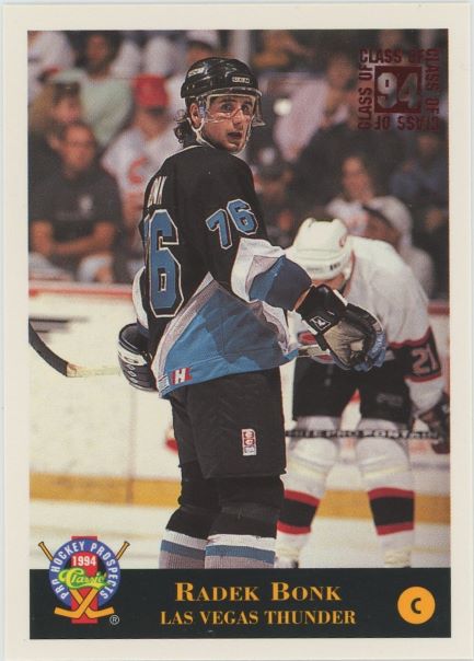 1994 Classic Radek Bonk Pro Hockey Prospects #200