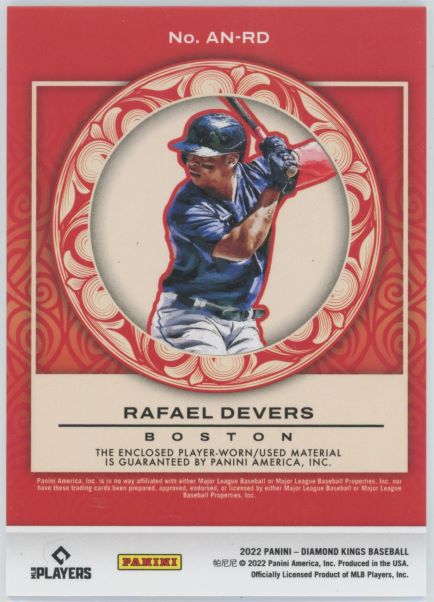 2022 Diamond Kings Rafael DeversArt Nouveau Relic