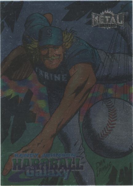 1998 Sky Box Randy Johnson Metal Universe #209