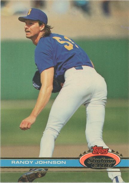 1991 Topps Stadium Club Randy Johnson #409