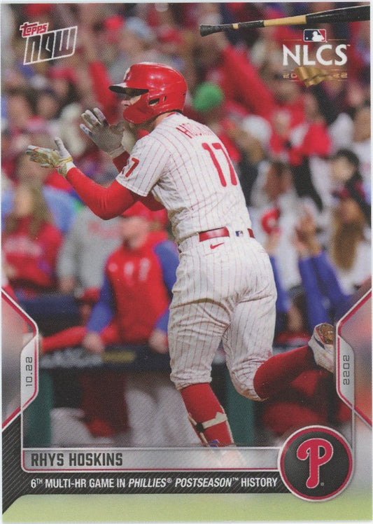 2022 Topps Now Rhys Hoskins NLCS #1116