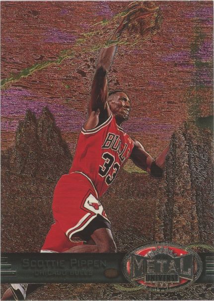 1997-98 Sky Box Scottie Pippen Metal Universe #83