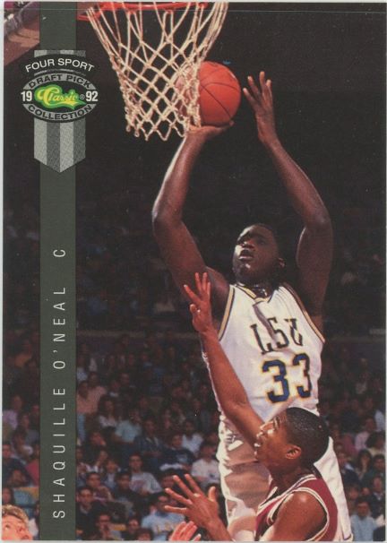 1992 Classic Shaq Oneill Four Sport #1