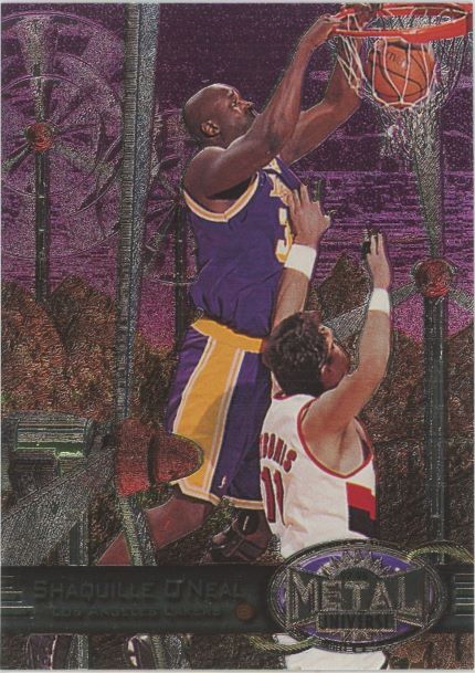 1997-98 Sky Box Shaq Oneill Metal Uninverse #50