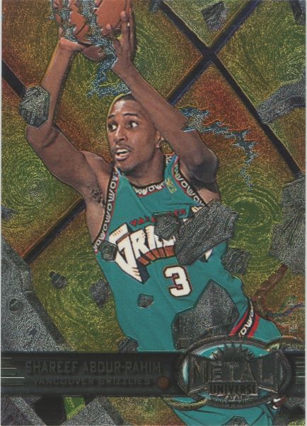 1997-98 Sky Box Shareef Abdul Raheem Metal Universe #31