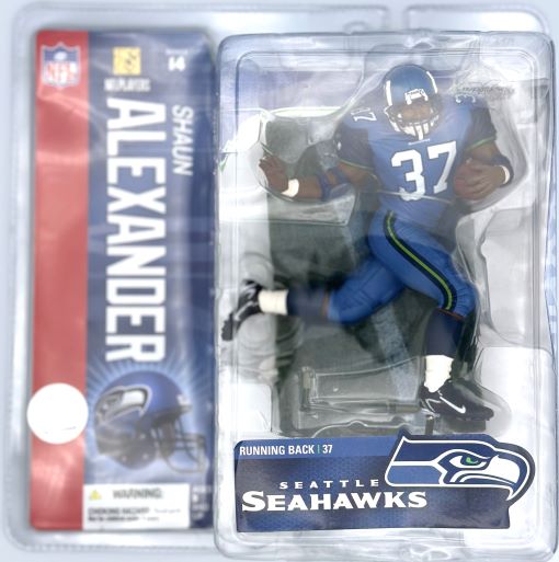 McFarlane NFL Series 14 Shaun Alexander Action Figure