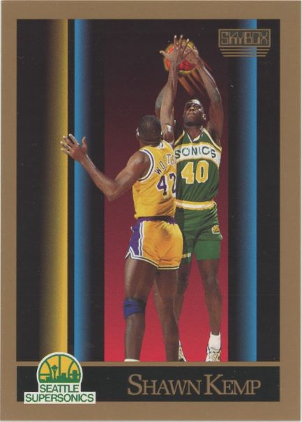 1990 Sky Box Shawn Kemp #268