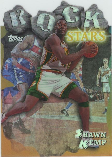 1997 Topps Shawn Kemp Rock Stars #RS18