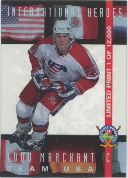 1994 Classic Todd Marchant Top Hockey Prospects #LP8