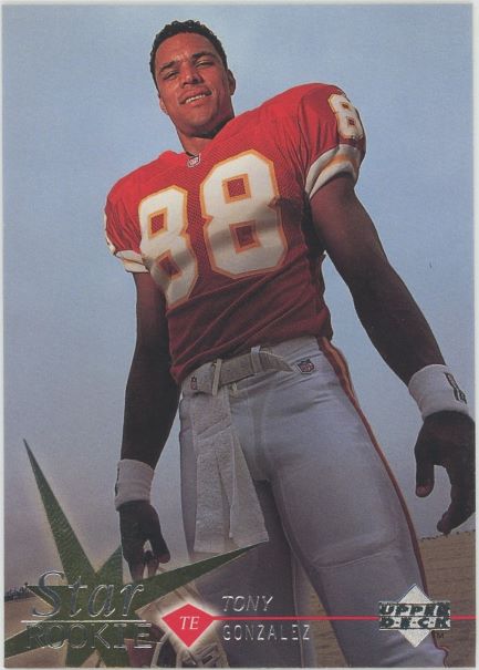 1997 Upper Deck Tony Gonzalez Star Rookie #9