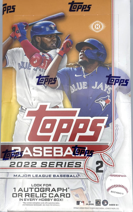 2022 Topps Series 2 Factory Sealed Hobby Box