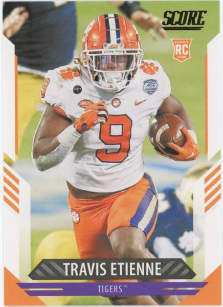 2021 Score Travis Etienne Rookie #310