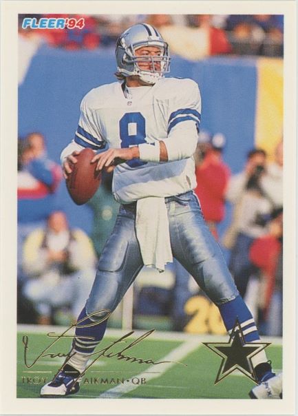 1994 Fleer Troy Aikman #107